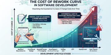 Cost of Rework Curve in Software Development