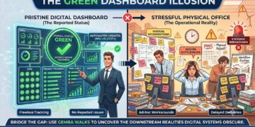 The Green Dash Board Ilussion