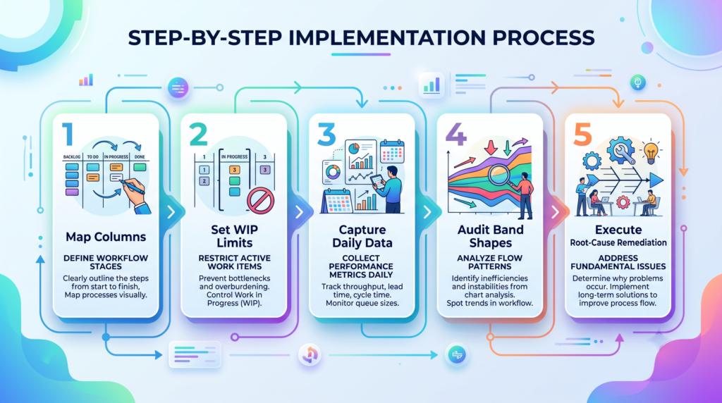 step-by-step implementation Process