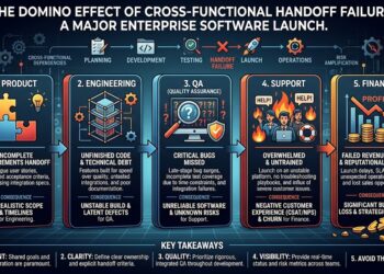the domino effect of cross-functional handoff failure